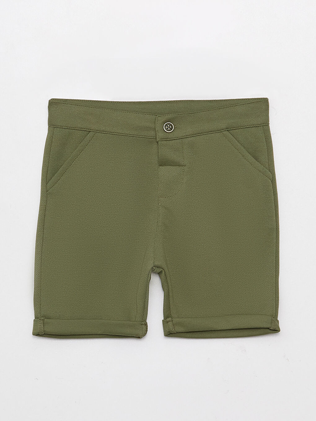 Set 2 Piese Tricou Polo Guler Înalt Mânecă Scurtă Imprimat și Pantaloni Scurți Băiețel-2