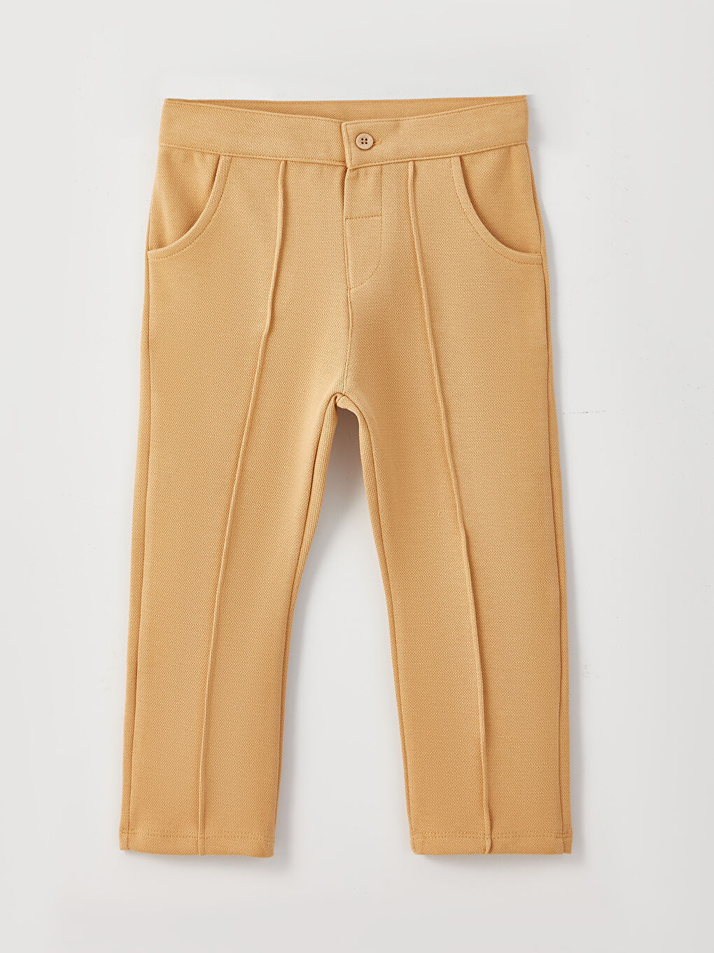 Grandad Collar Short Sleeve Baby Boy T-Shirt and Trousers 2-Pack Set-2