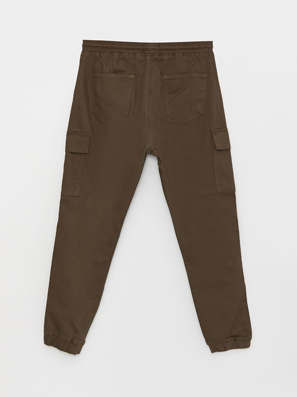 Haki Slim Fit Erkek Kargo Pantolon-6