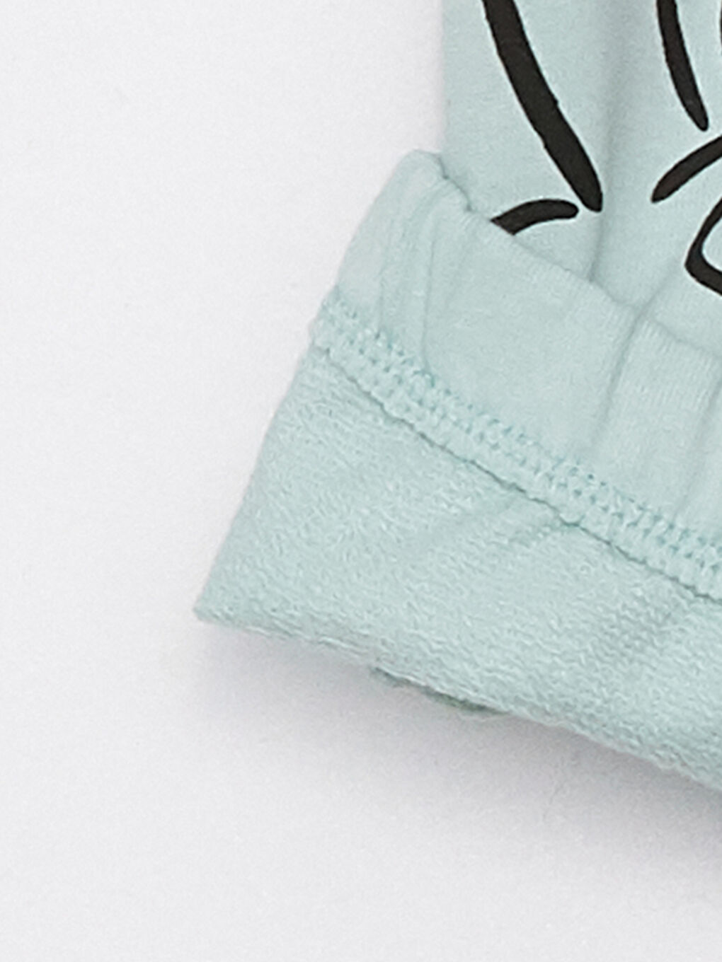 Okrugli izrez Dugi rukav Minnie Mouse Štampano Komplet Dukserica i Helanke za Bebe devojčice 2-pakovanja-4