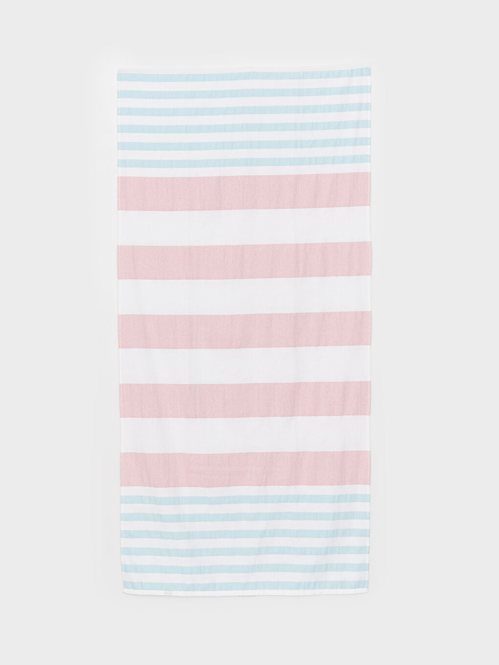 Karışık Çizgili Kız Çocuk Plaj Havlusu