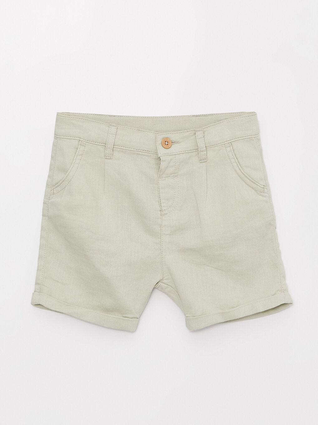Yeşil Basic Erkek Bebek Şort