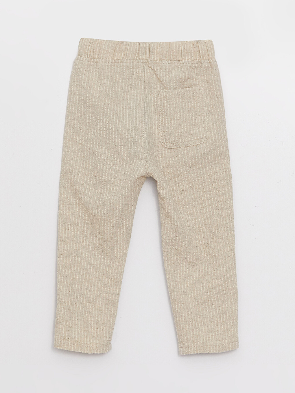 Pantalon Rayé à Taille Élastiquée pour Garçons Bébé-1