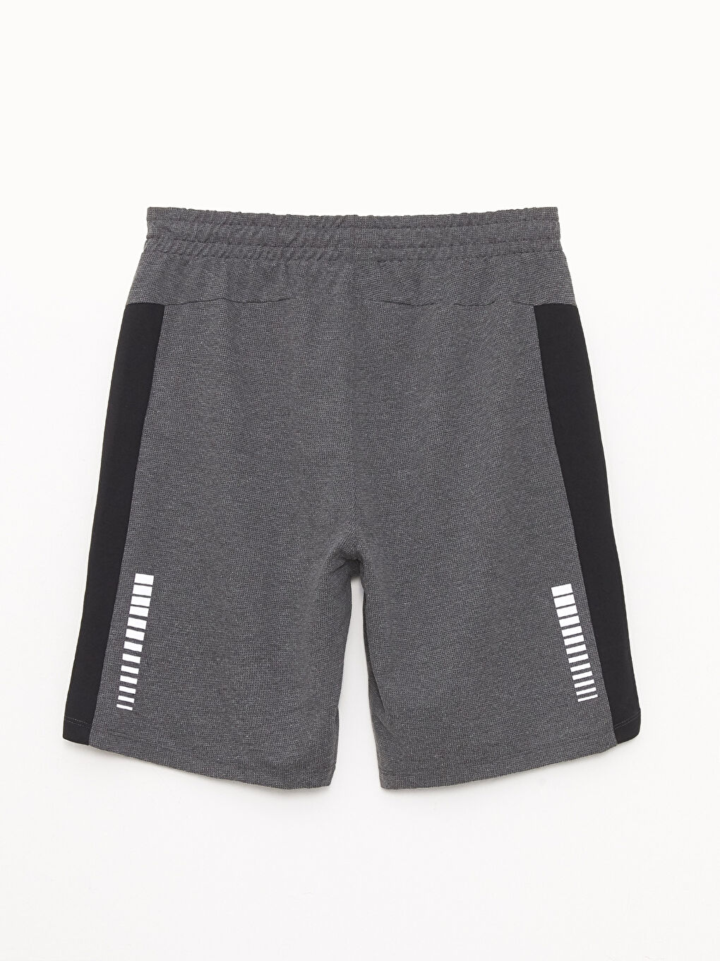 Gri Slim Fit Erkek Spor Şort-6