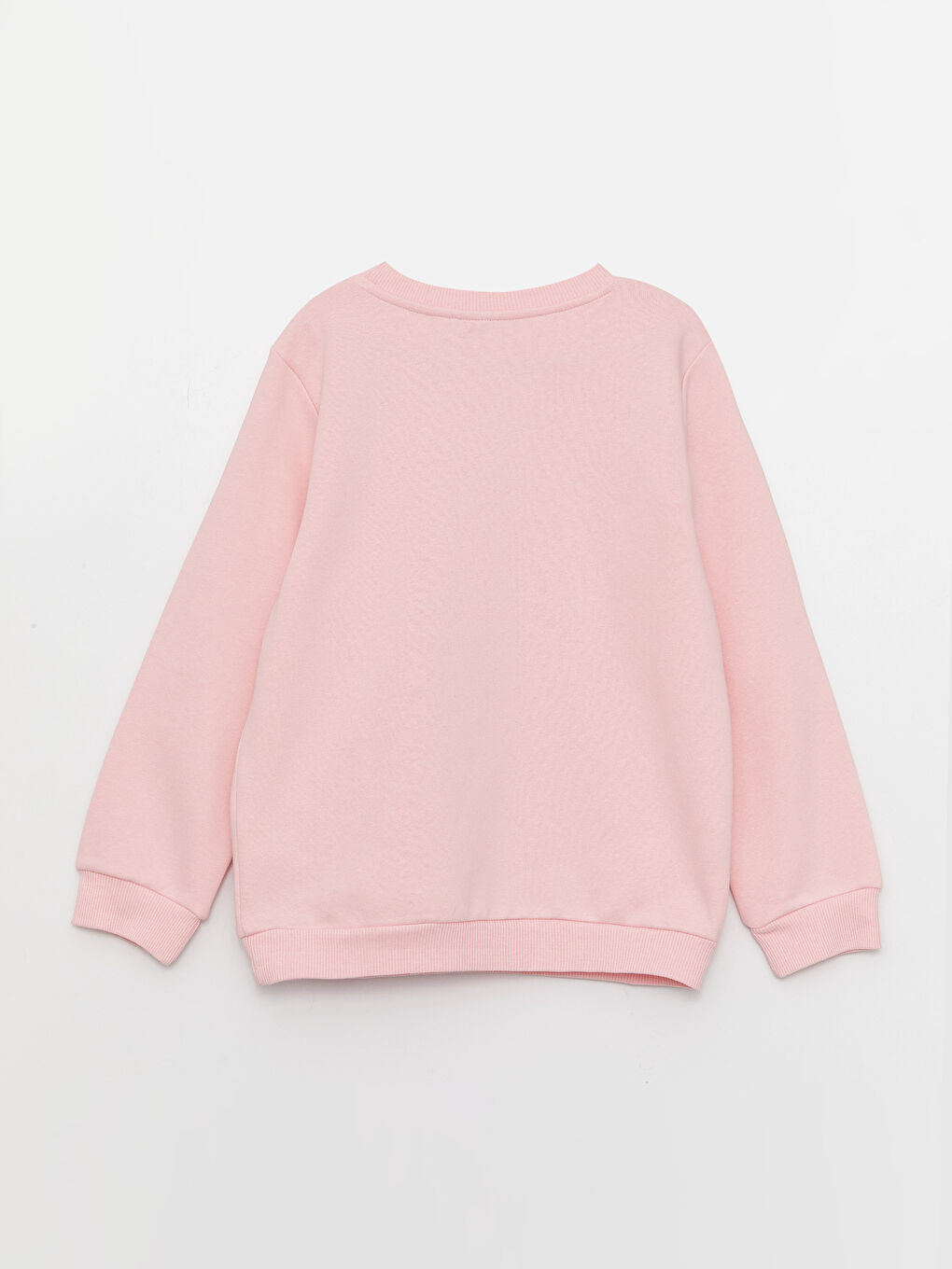 Crew Neck Printed Long Sleeve Girls' Sweatshirt-6