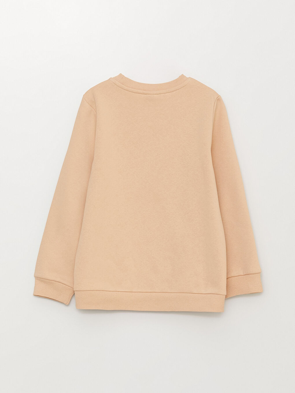 Pembe Bisiklet Yaka Baskılı Uzun Kollu Kız Çocuk Sweatshirt-2