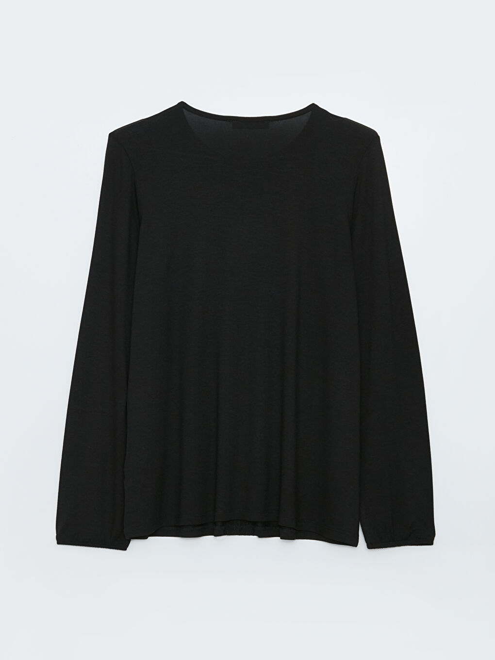 Tie Neck Embroidered Long Sleeve Women's Blouse-6