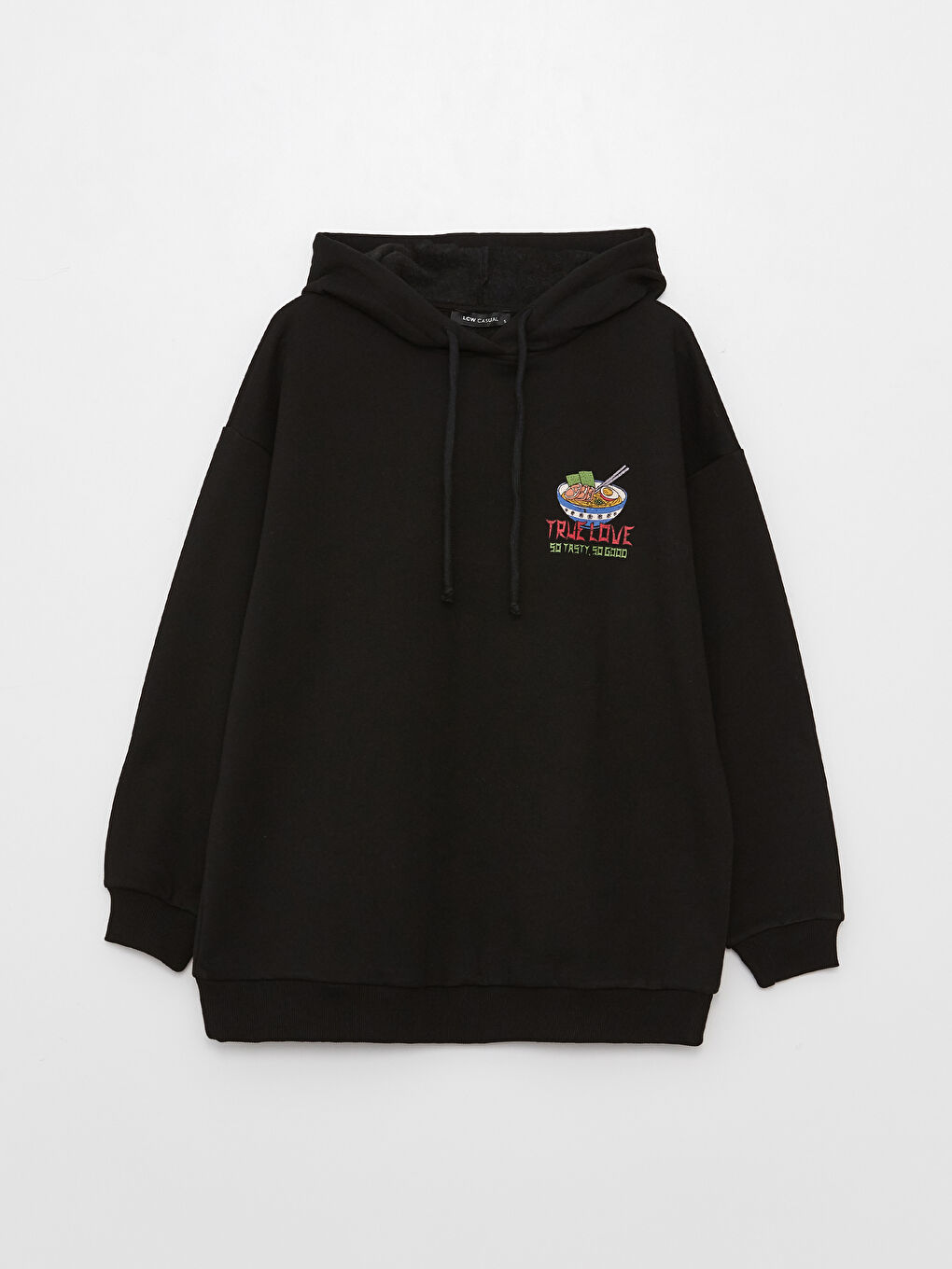 LCW Vision Bedrucktes Dickes Kapuzensweatshirt für Damen -S3DB35Z8-RQN