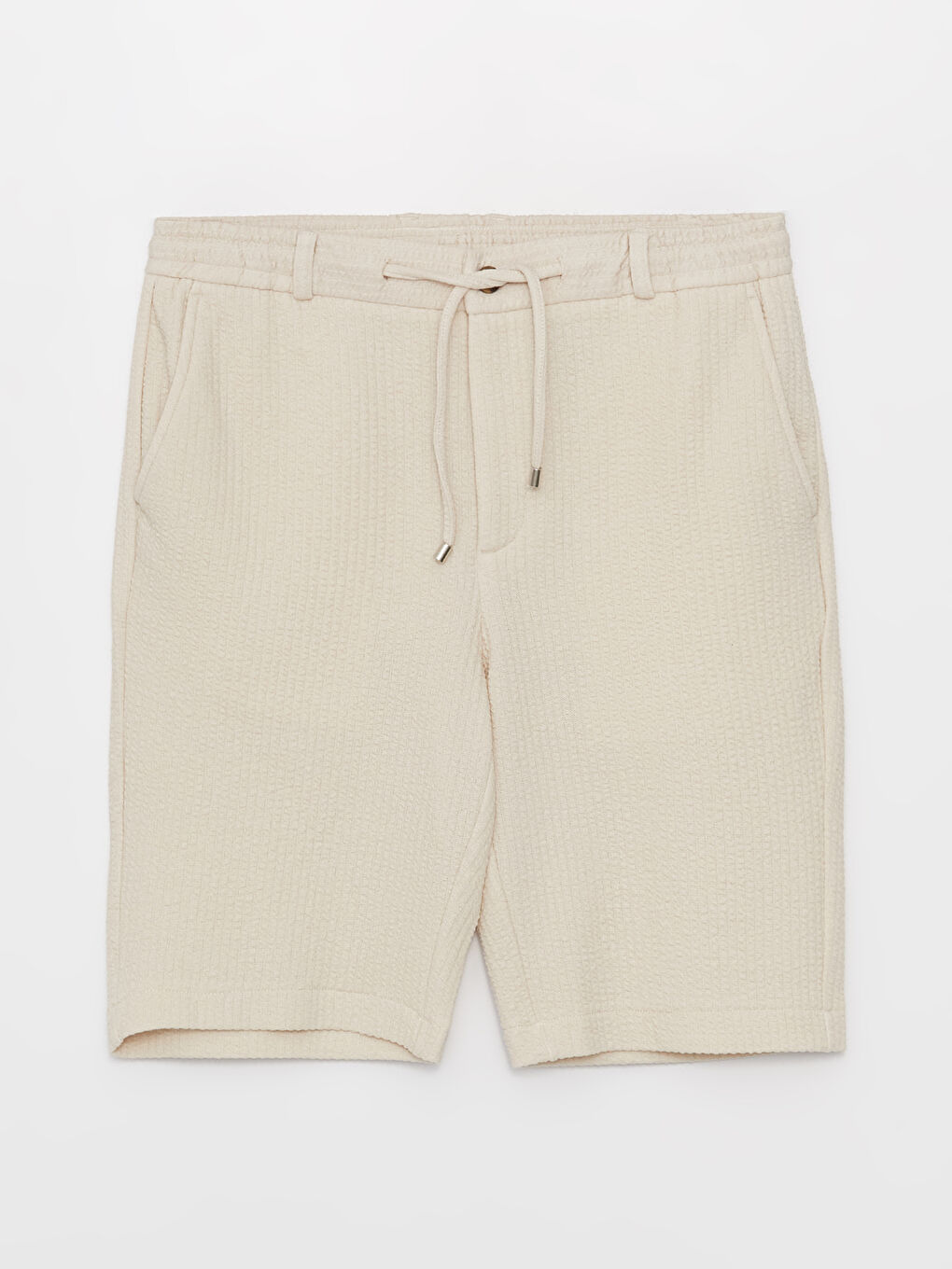 Slim Fit Binding Detail Men's Shorts -S3DB65Z8-GJF