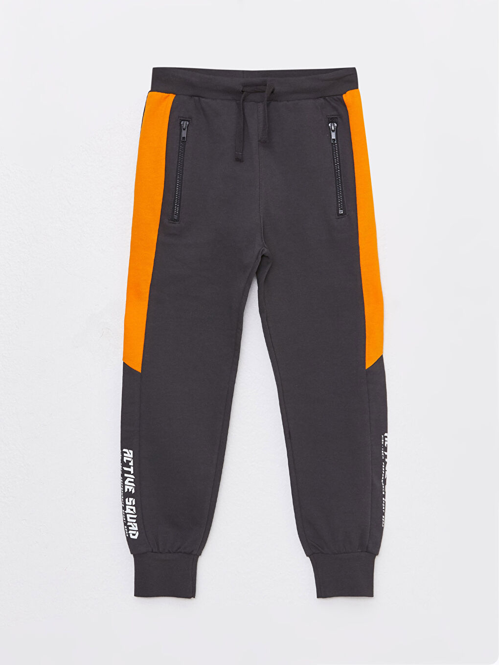 Elastic Waist Color Block Boys' Jogger Sweatpants