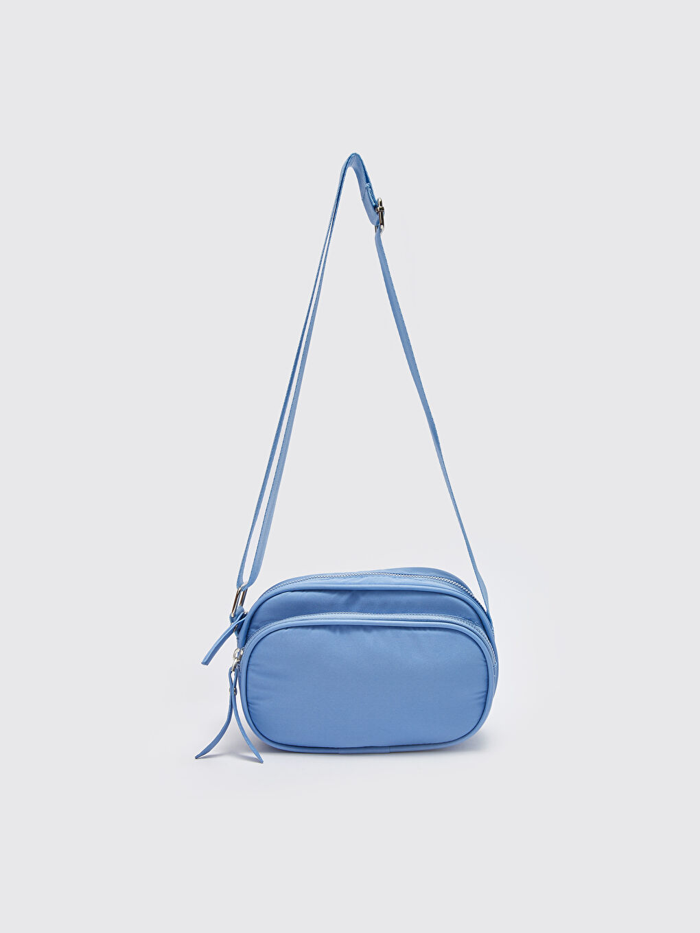 Mavi Paraşüt Kumaş Kadın Çapraz Çanta-2