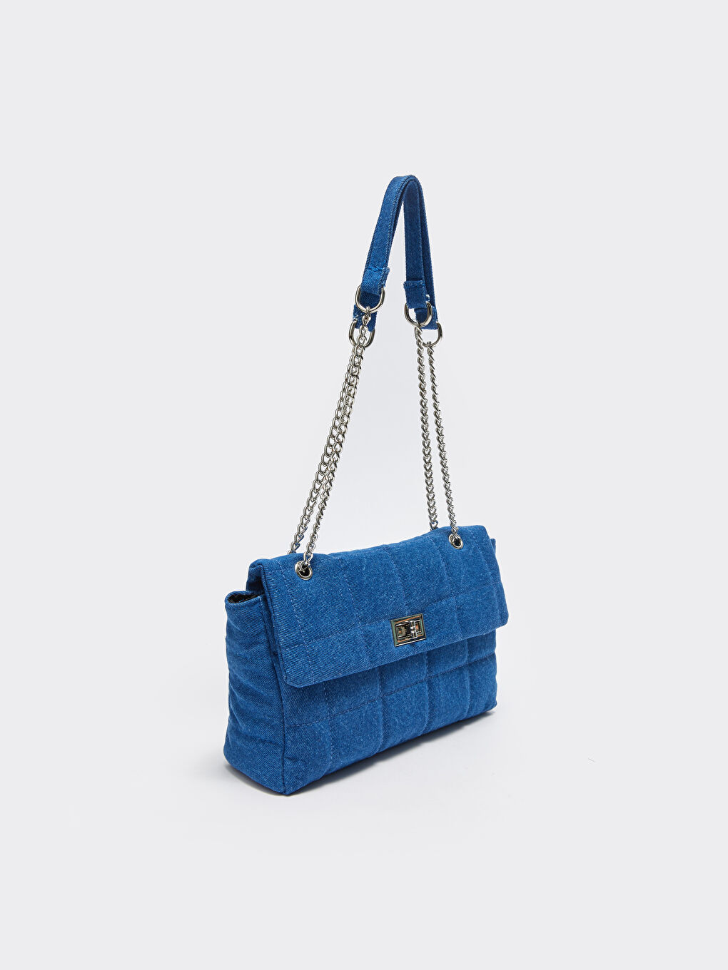 Mavi Kadın Denim Omuz Çantası-3