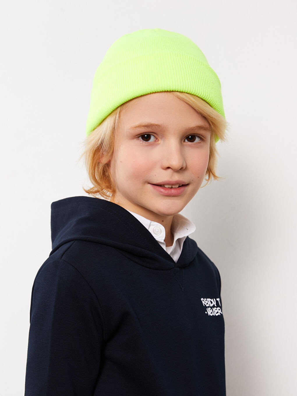 سويت شيرت للأولاد كم طويل مطبوع بكابوش-2