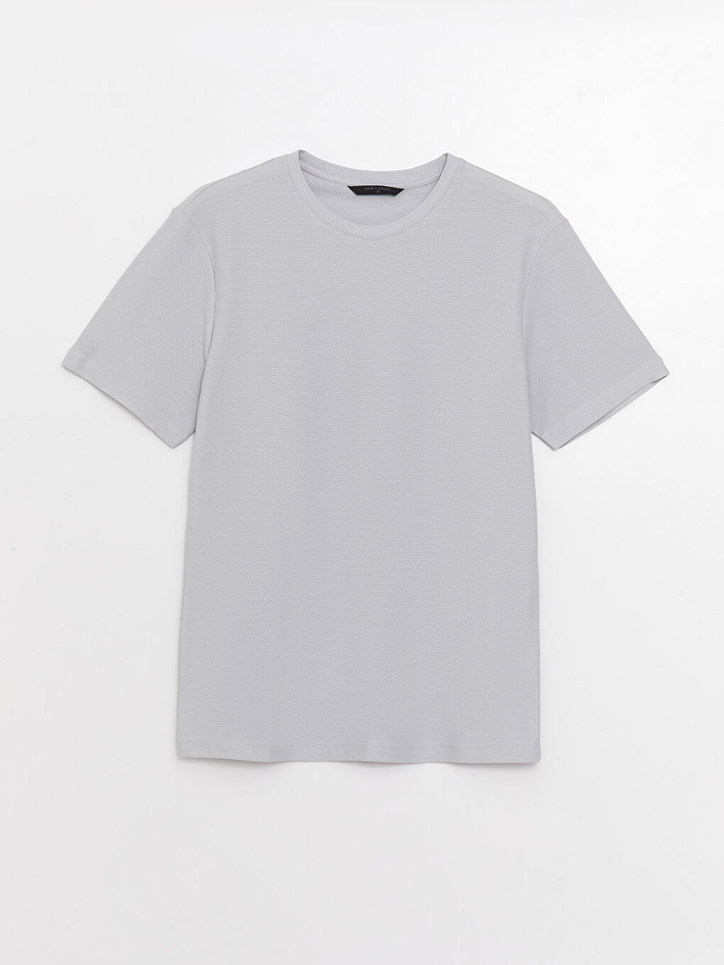 მრგვალი საყელო მოკლე სახელო მამაკაცის მაისური-6