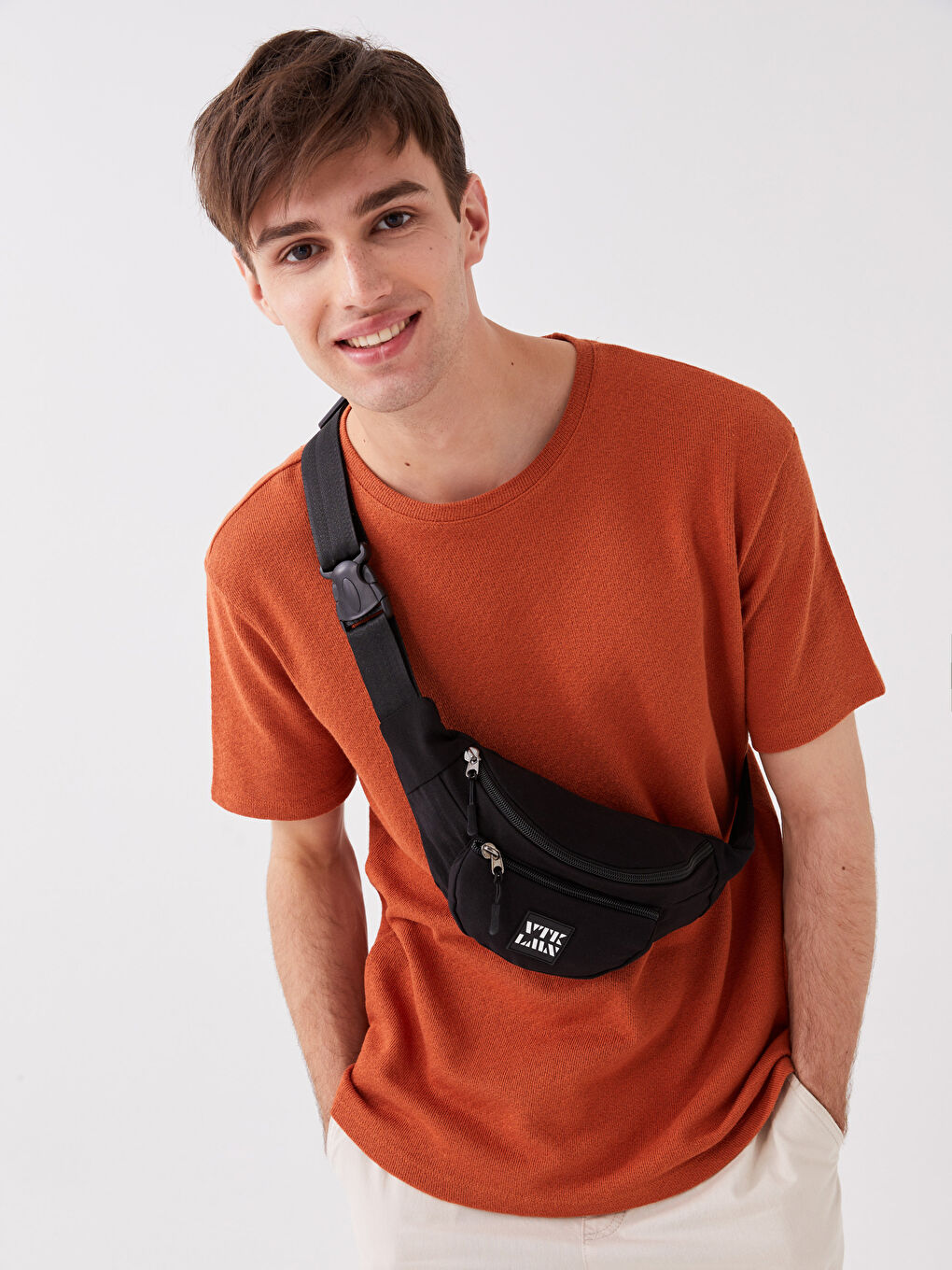 LCW ACCESSORIES Color Block Men's Waist Bag -S3DD12Z8-HUC