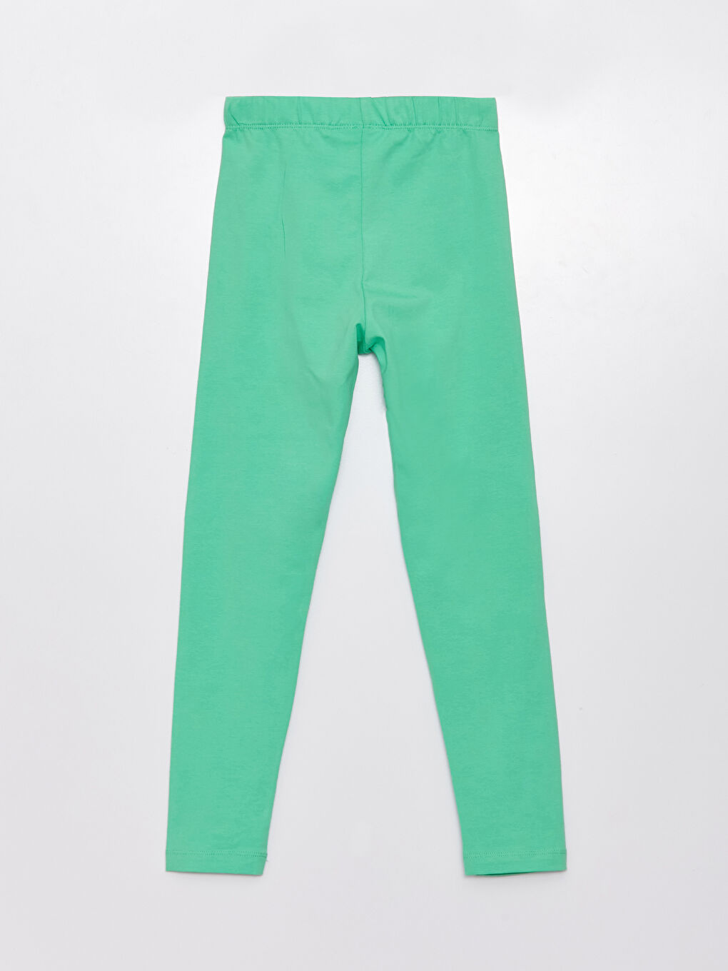 ليجن طويل للبنات مطبوع بخصر مطاطي-1