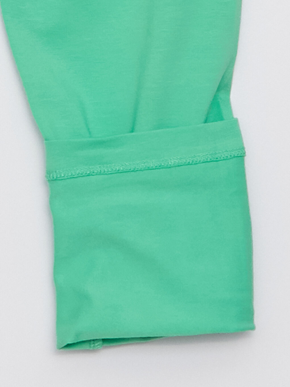 ليجن طويل للبنات مطبوع بخصر مطاطي-2