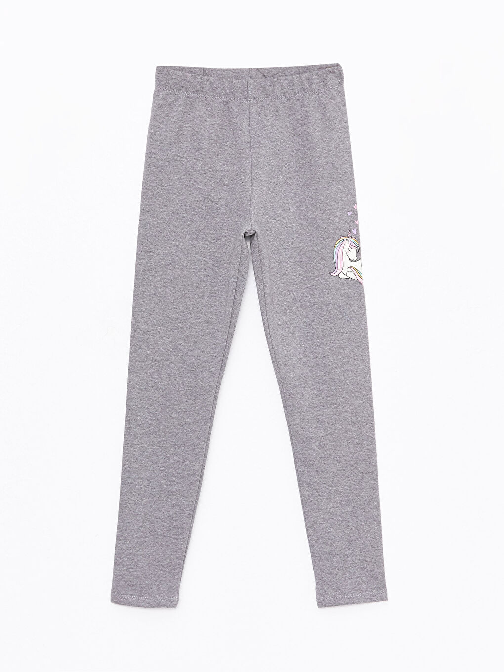 Elasticated Waist Printed Girls' Leggings