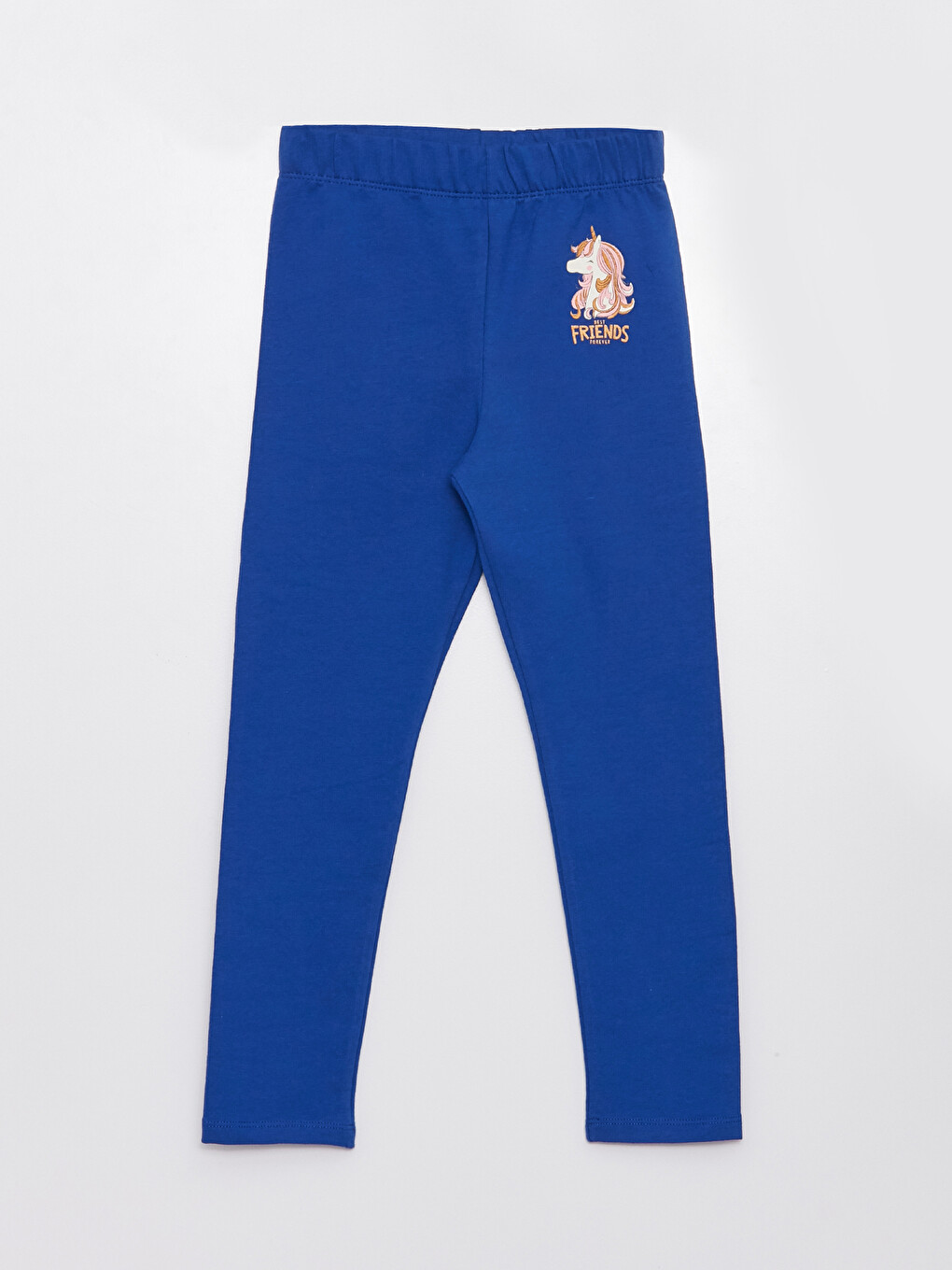 Elasticated Waist Printed Girls' Leggings