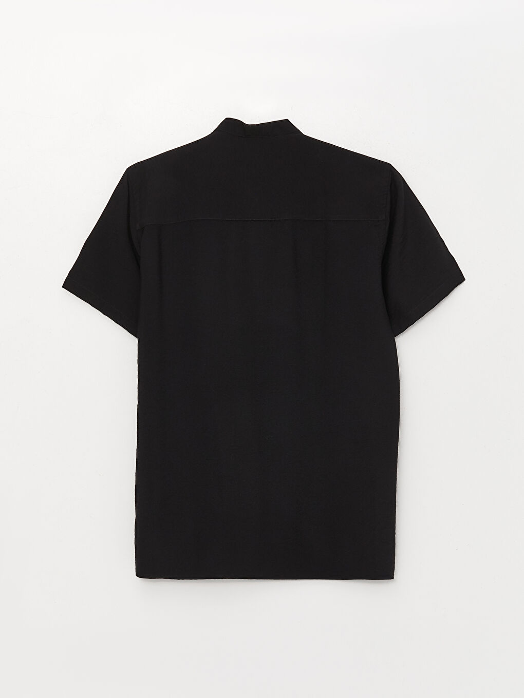 Chemise pour Hommes à Manches Courtes en Viscose Coupe Régulière-6