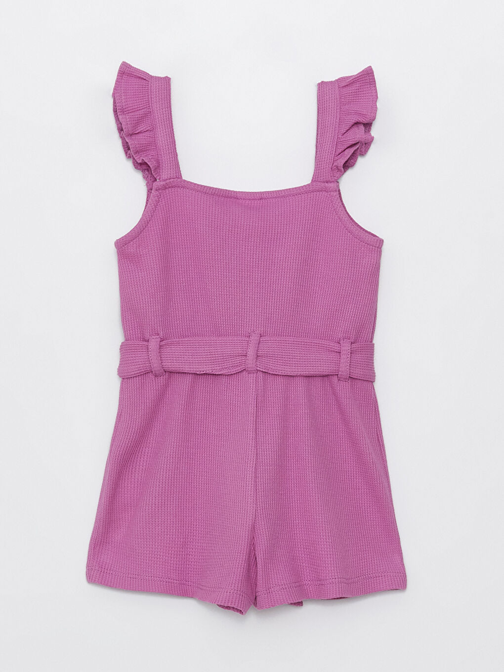 Square Collar Suspended Basic Baby Girl Slippers-1