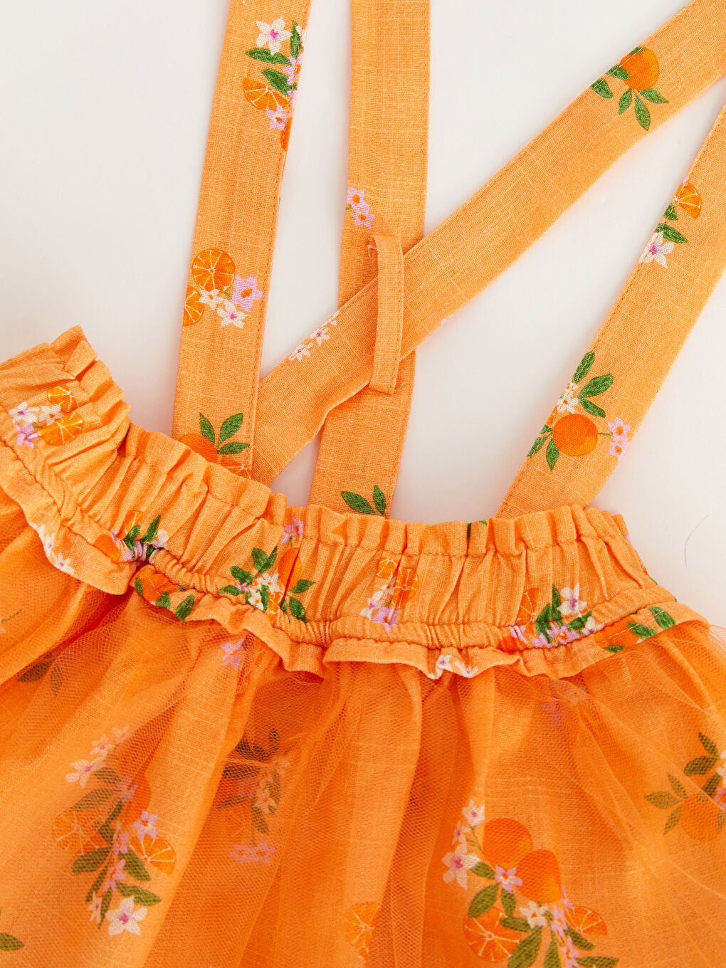 جيبة سالوبيت مطبوعة لبنات رضع-2