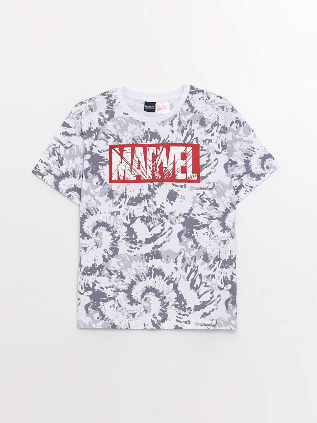 LCW Kids T-Shirt Garçon Imprimé Marvel Coupe Décontractée Col Rond -S3DE58Z4-LRW