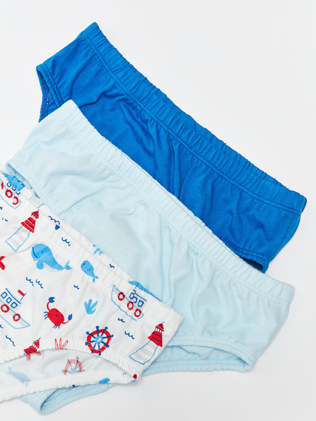 LCW baby Elastic Waist Printed Baby Boy Panties 3 Pcs -S3DF17Z1-LRA