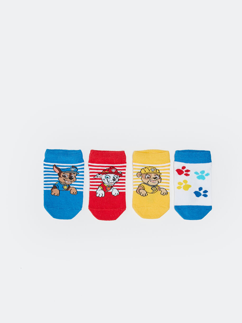 Paw Patrol Bedruckte Baby Jungen Sneaker-Socken 4er-Pack