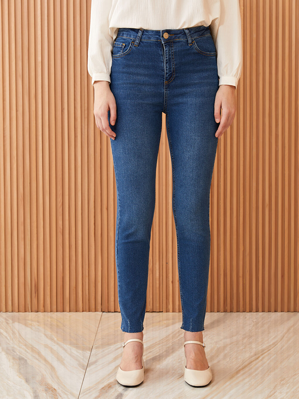 İndigo Mercury Skinny Fit Kadın Jean Pantolon-3