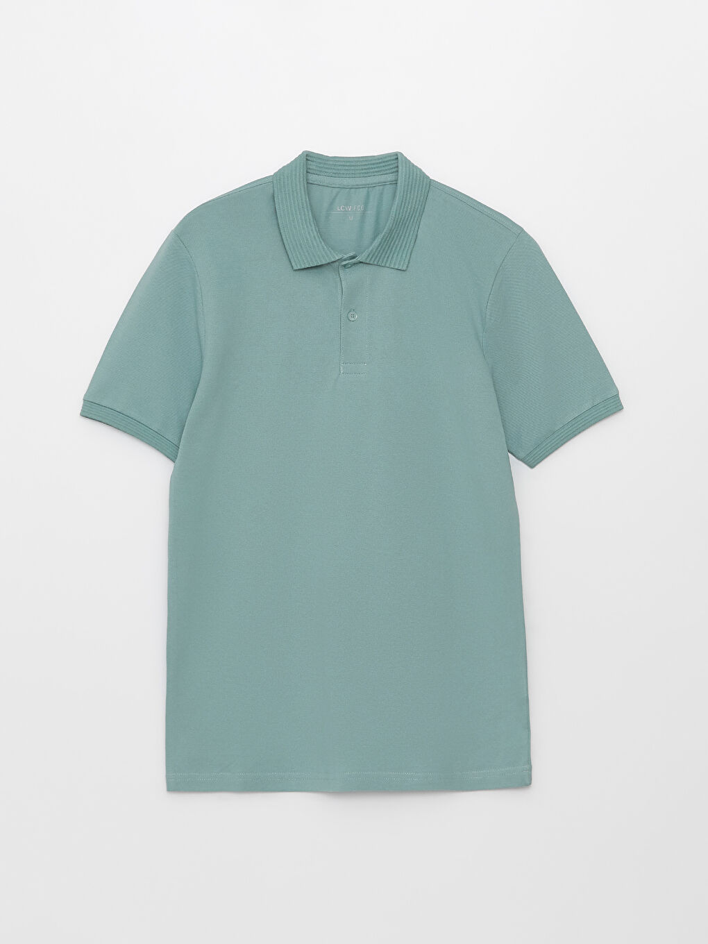 Polo Neck Short Sleeve Men's T-Shirt-5