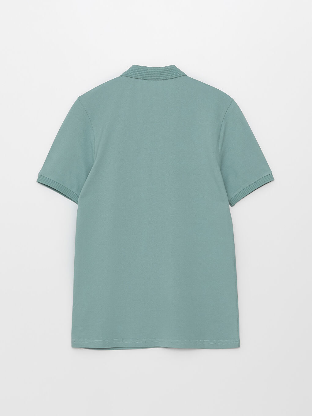 Polo Neck Short Sleeve Men's T-Shirt-6