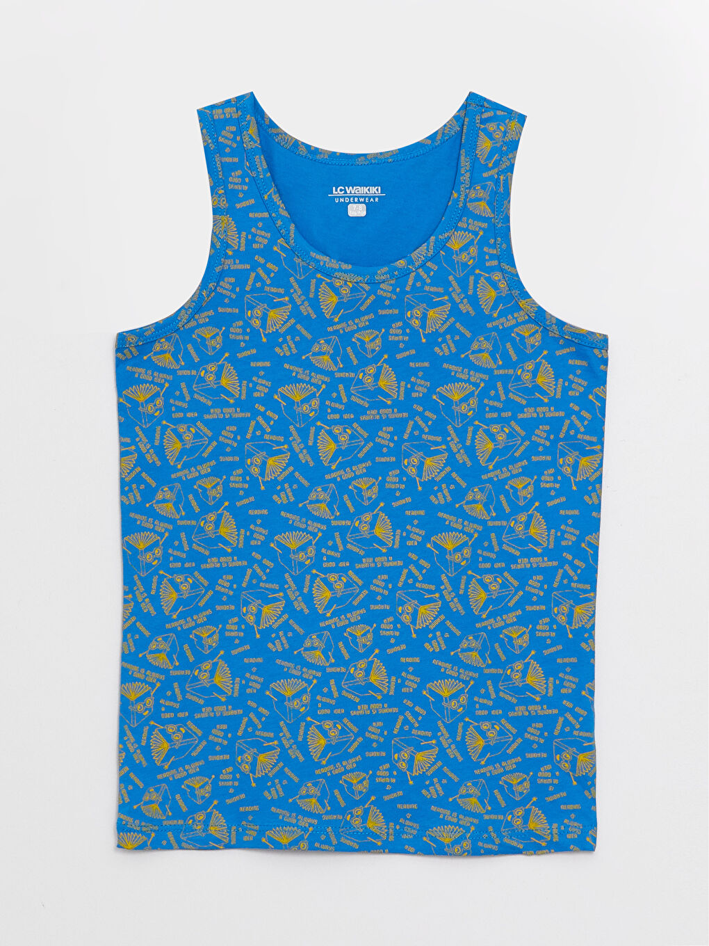 Crew Neck Cotton Boy Singlet 2-Pack-2