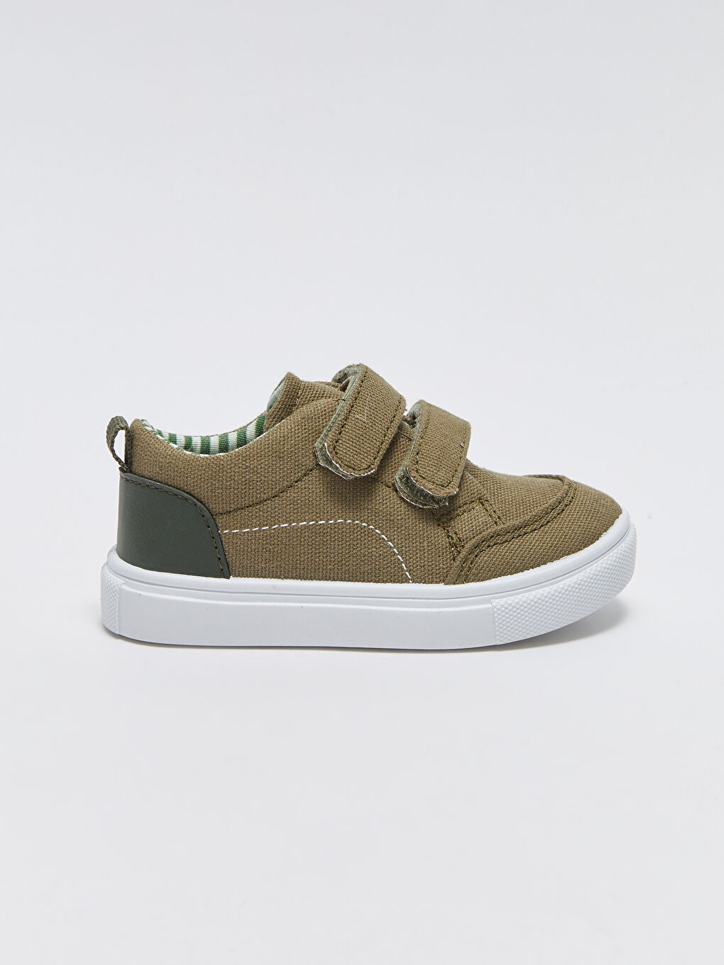 Double Hook and Loop Baby Boy Canvas Shoes-1