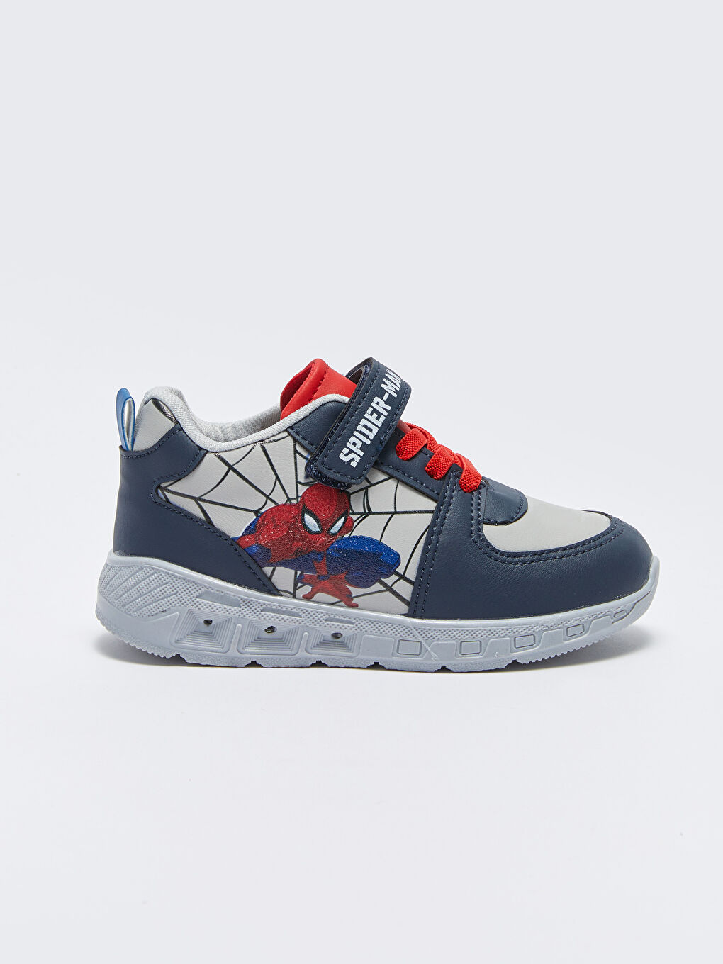 LC Waikiki Spider-Man Printed Baby Boy Sneakers with Light Sole -S3DF94Z1-QKU