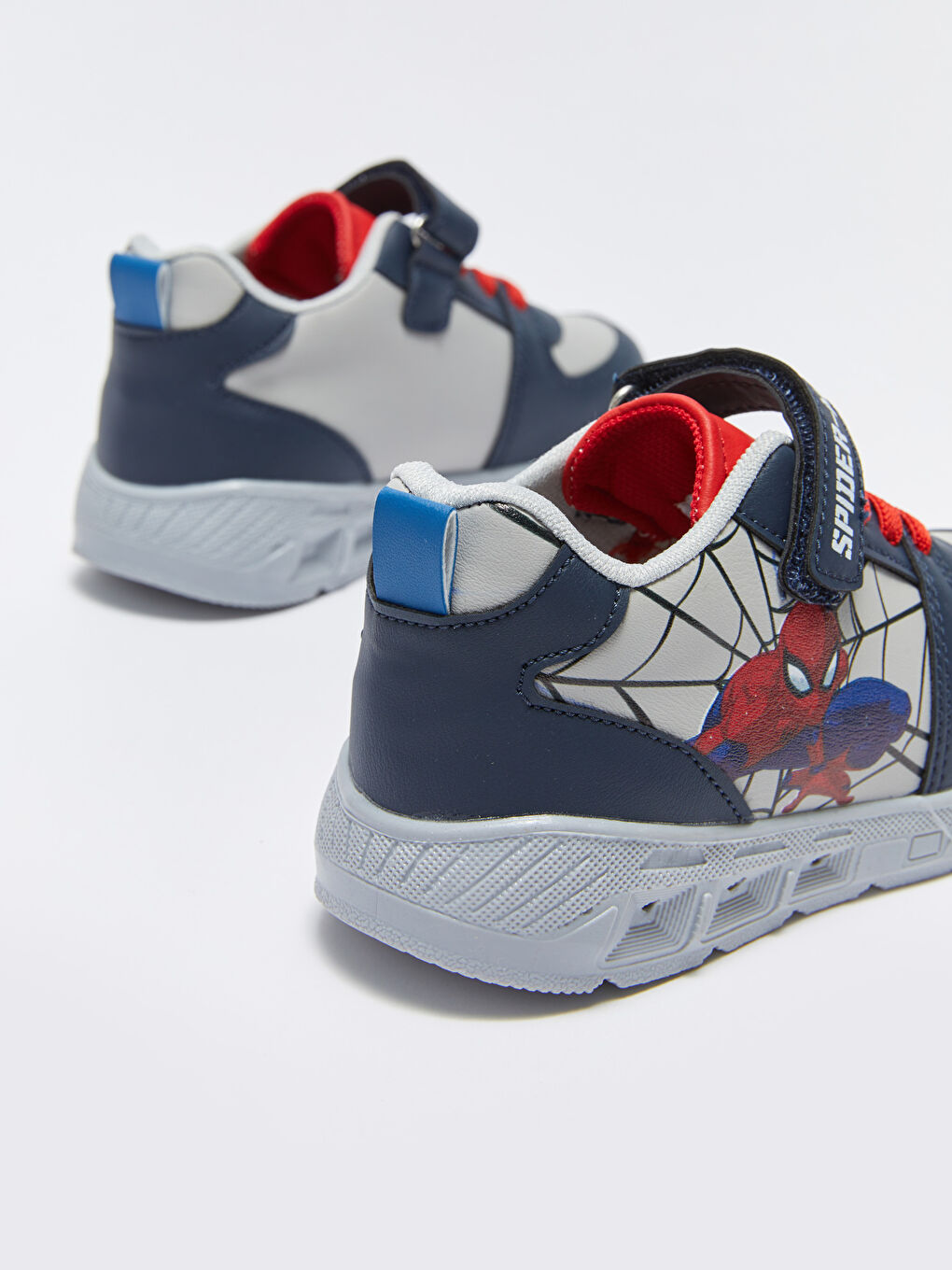LC Waikiki Spider-Man Printed Baby Boy Sneakers with Light Sole -S3DF94Z1-QKU