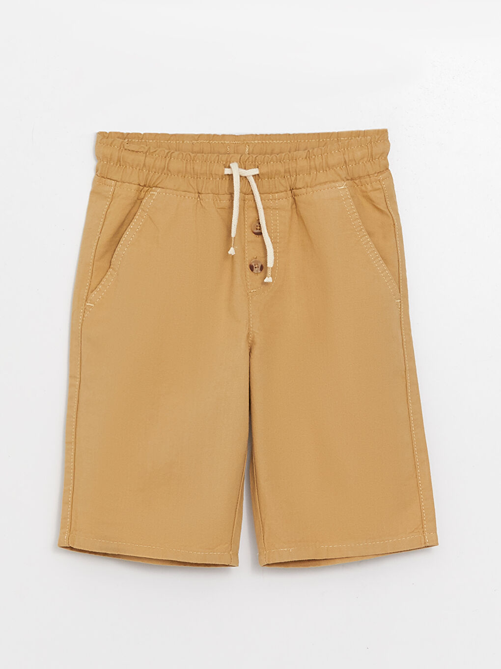 Elasticated Waist Basic Boys' Shorts -S3DG15Z4-GLS