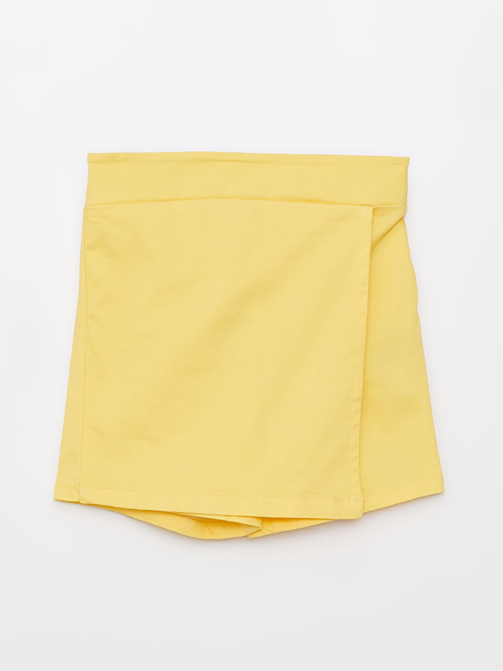 Basic Girl Short Skirt With Elastic Waist