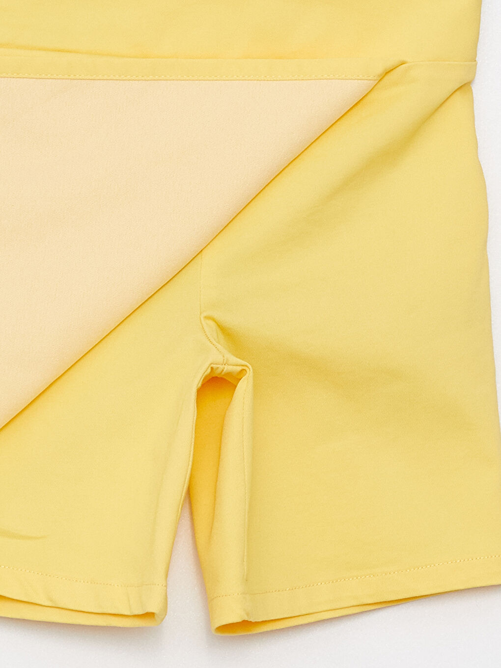 Basic Girl Short Skirt With Elastic Waist-1