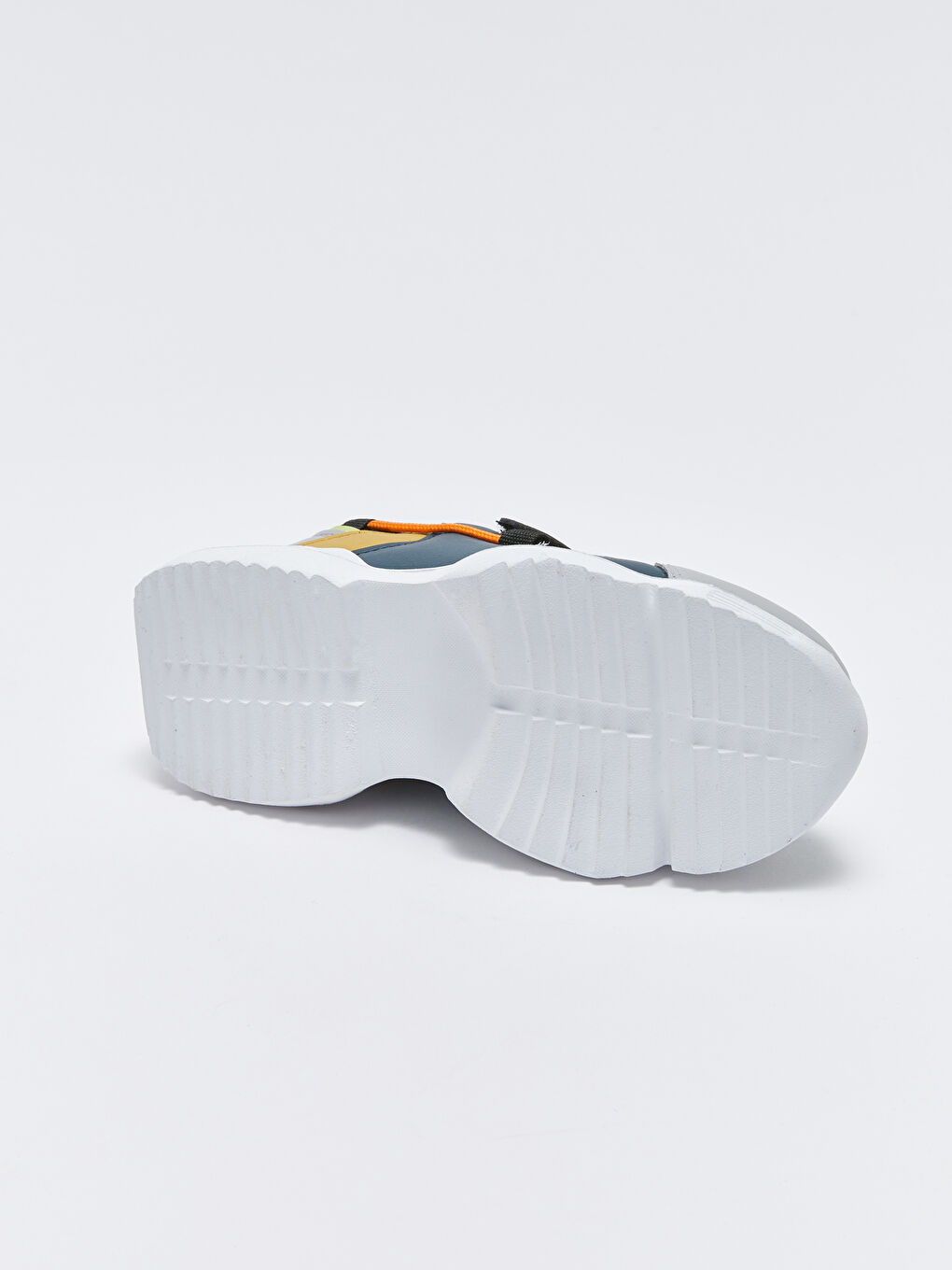 Antrasit Cırt Cırtlı Renk Bloklu Erkek Çocuk Spor Ayakkabı-3