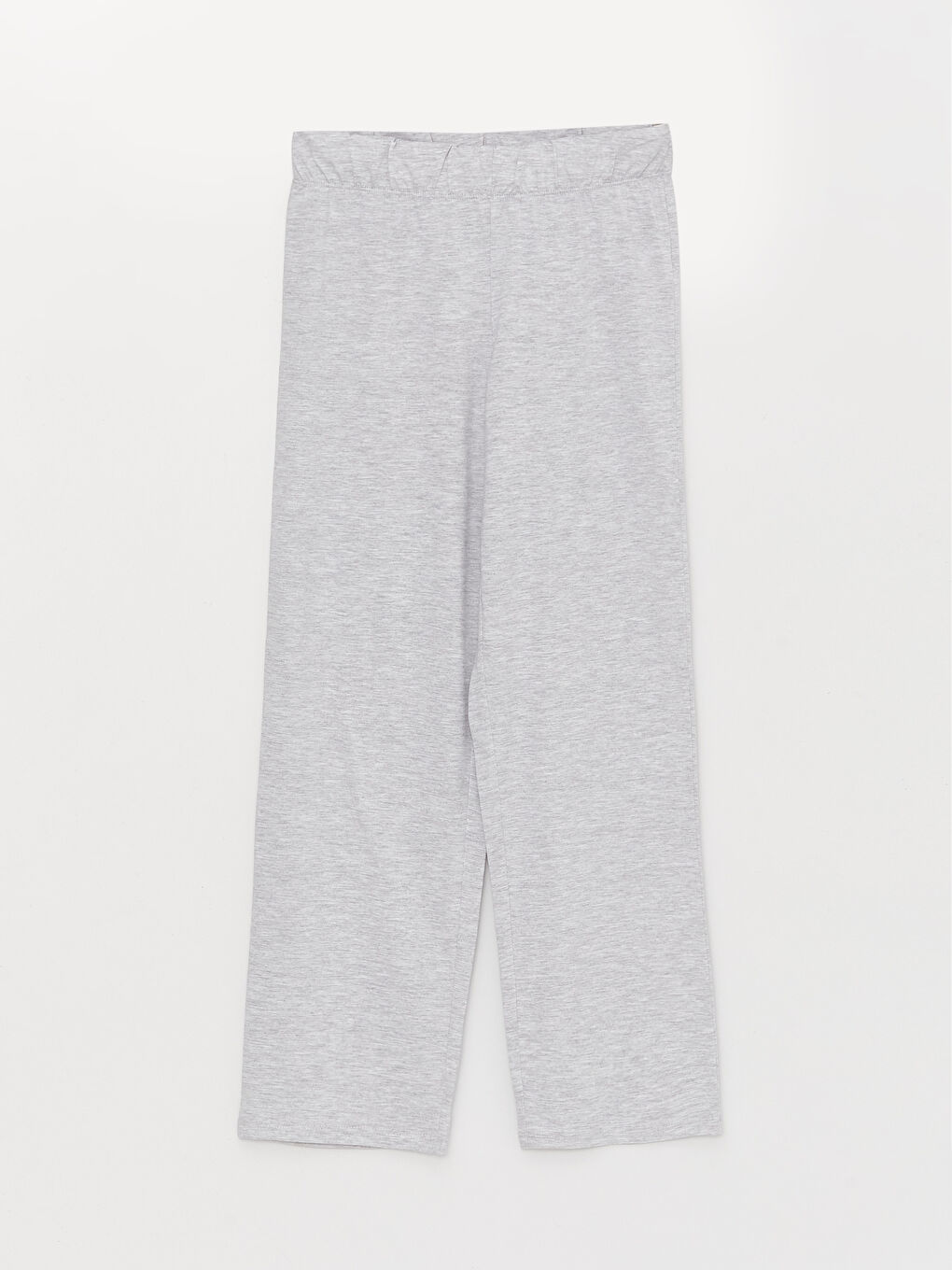 Gri Gömlek Yaka Düz Kısa Kollu Kadın Pijama Takımı-7