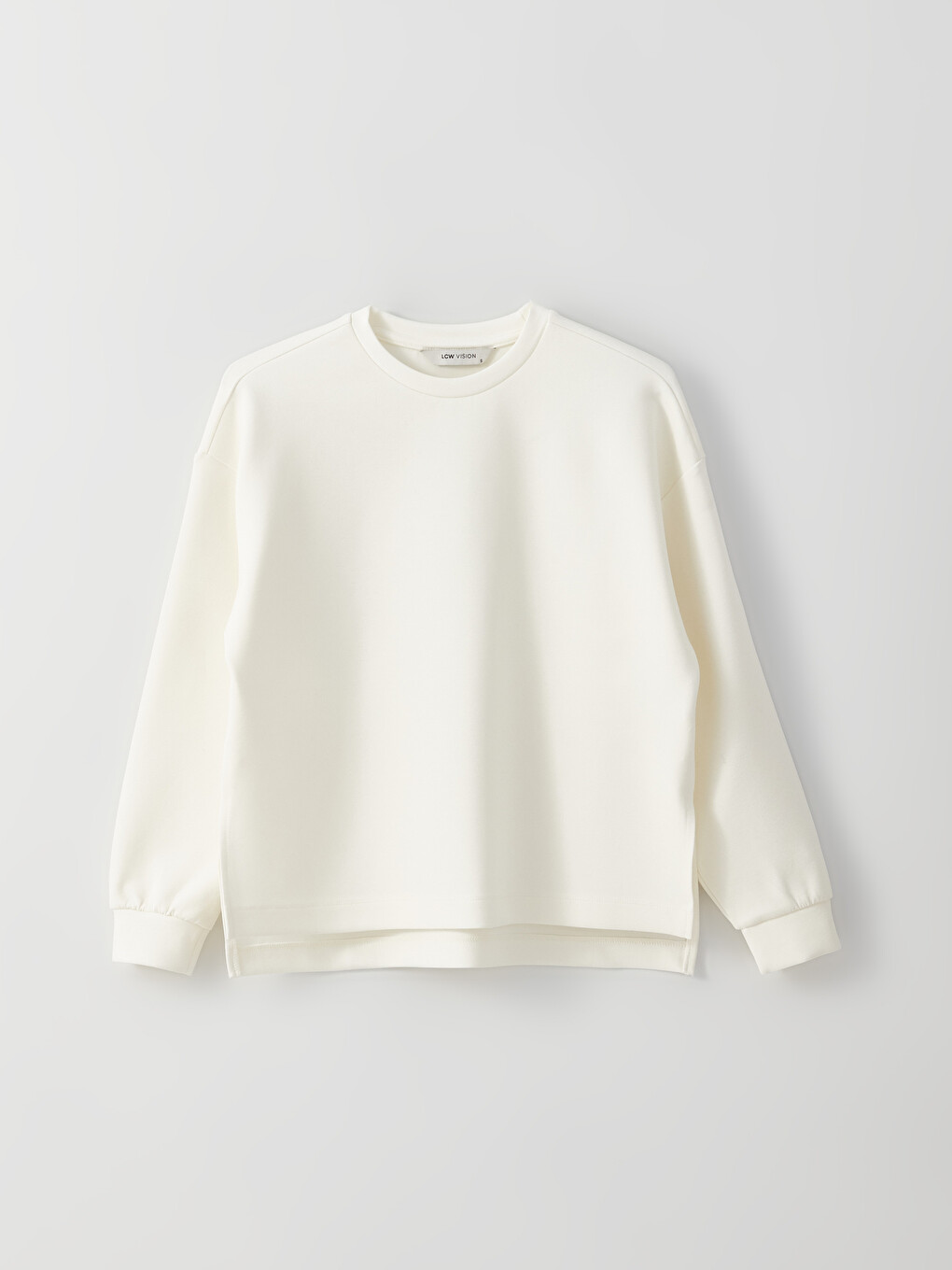Crew Neck Oversize Women's Sweatshirt-10