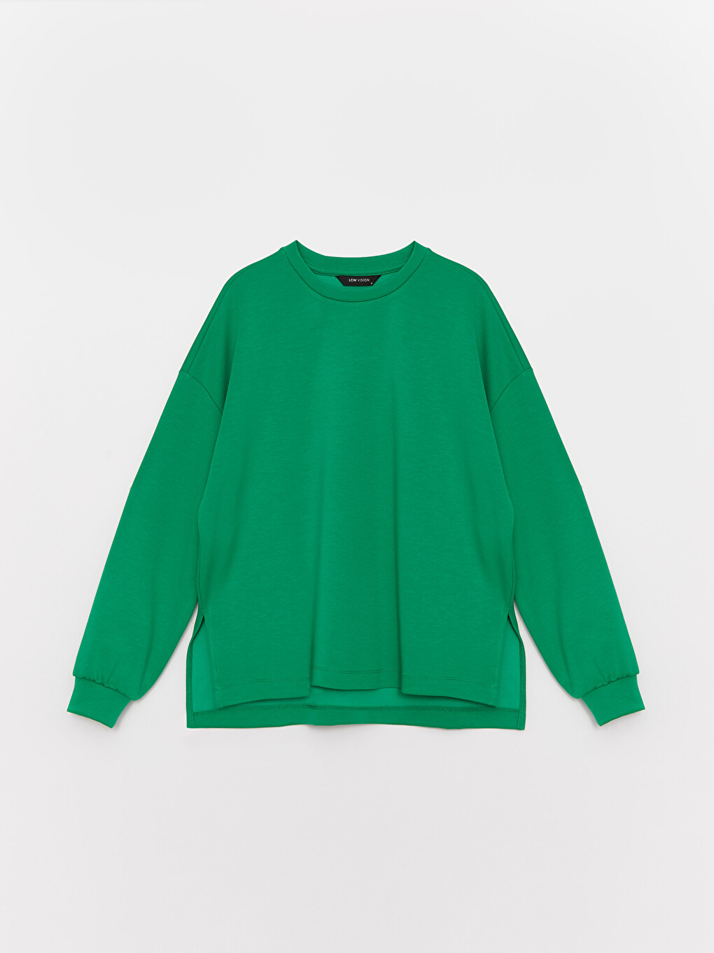 Crew Neck Oversize Women's Sweatshirt-5