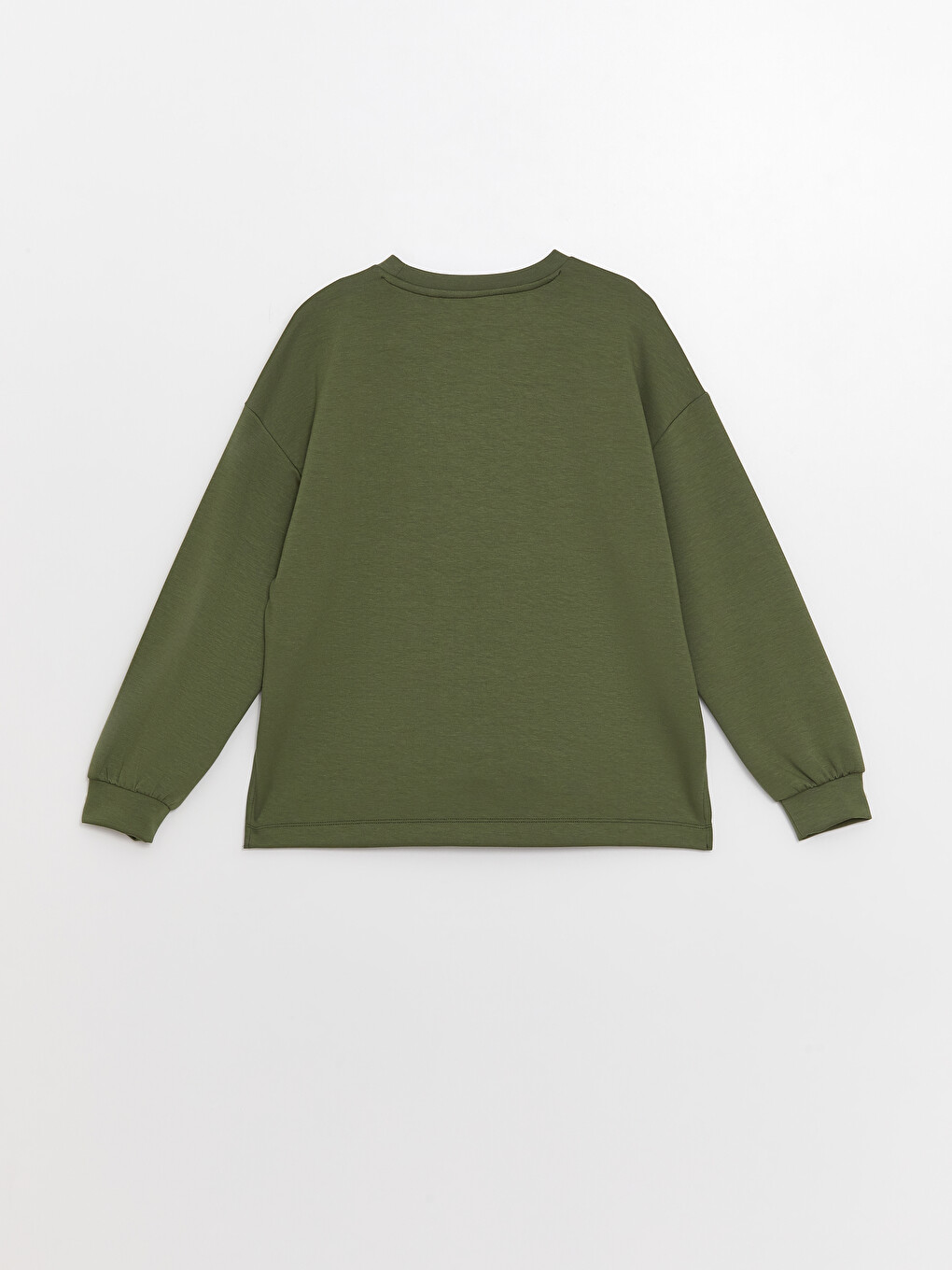Crew Neck Oversize Women's Sweatshirt-6