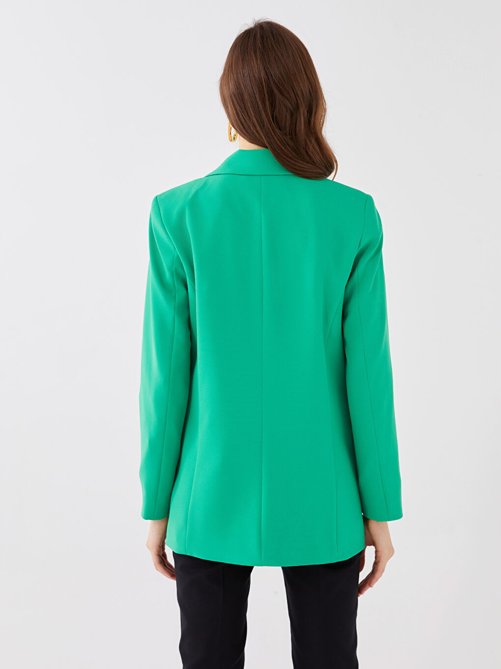 LCW Vision Schlichte Langarm-Blazerjacke für Damen -S3DH10Z8-GKJ