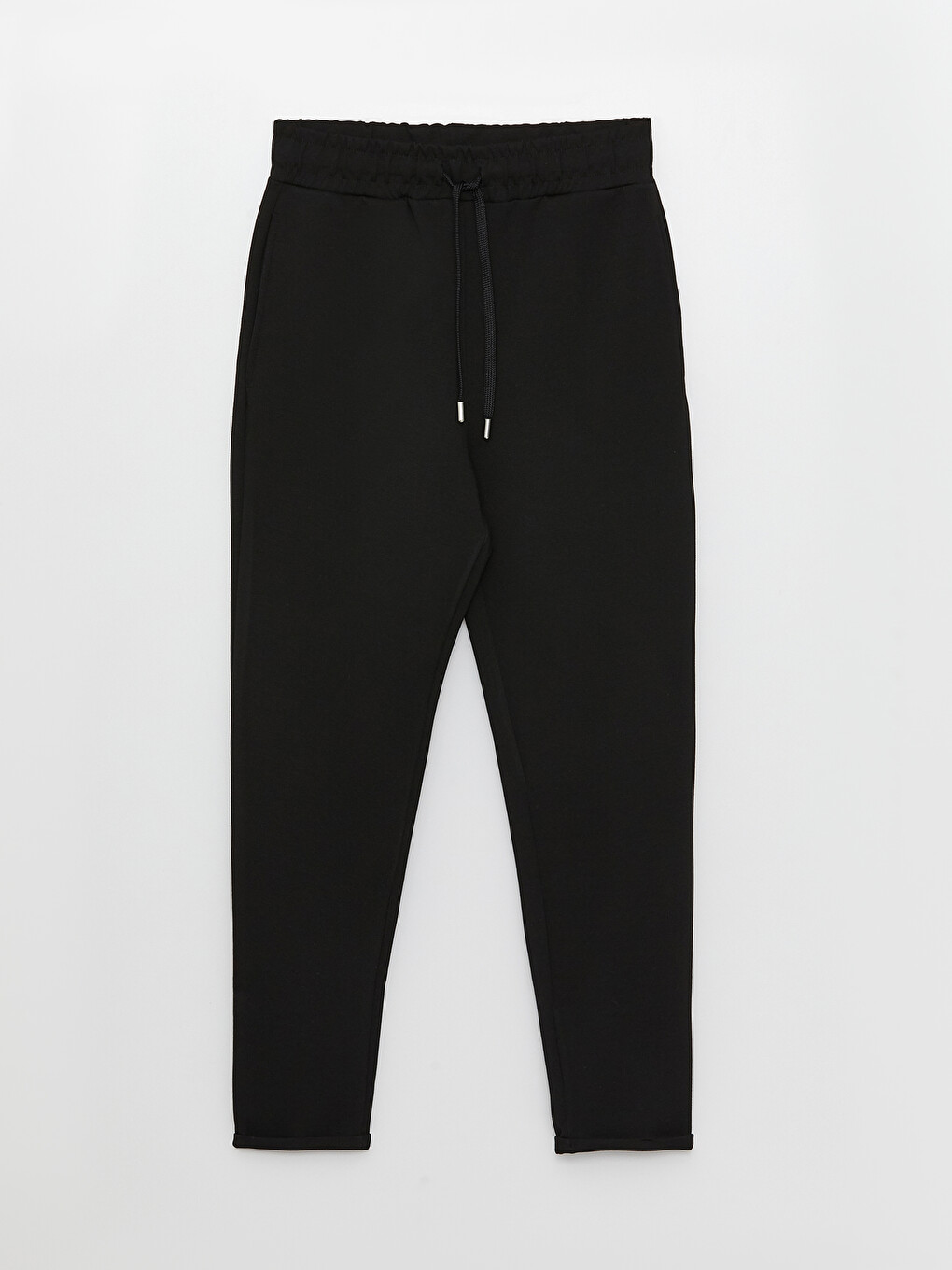 Women's Elastic Waist Straight Sweatpants-5