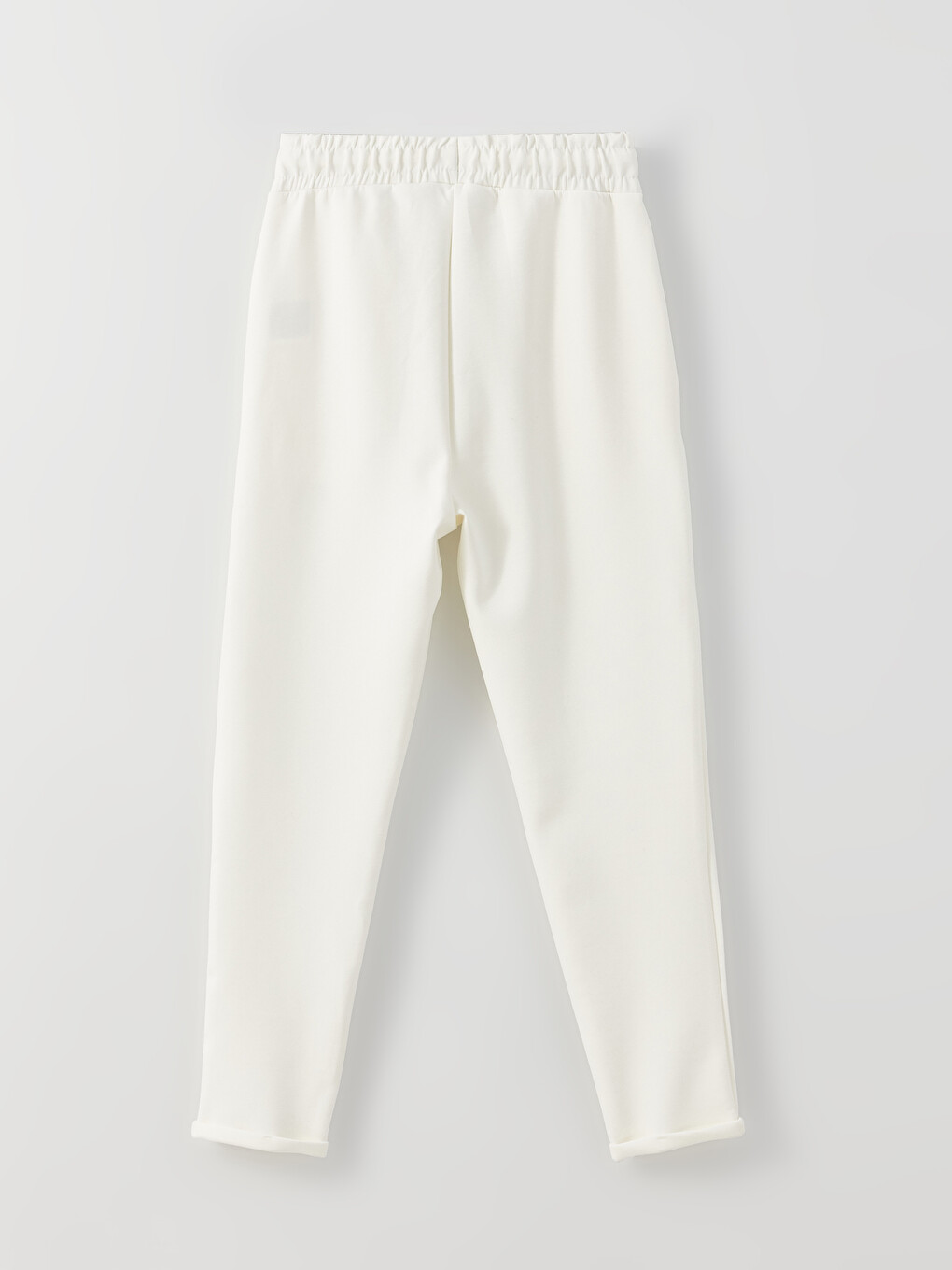 Women's Elastic Waist Straight Sweatpants-6