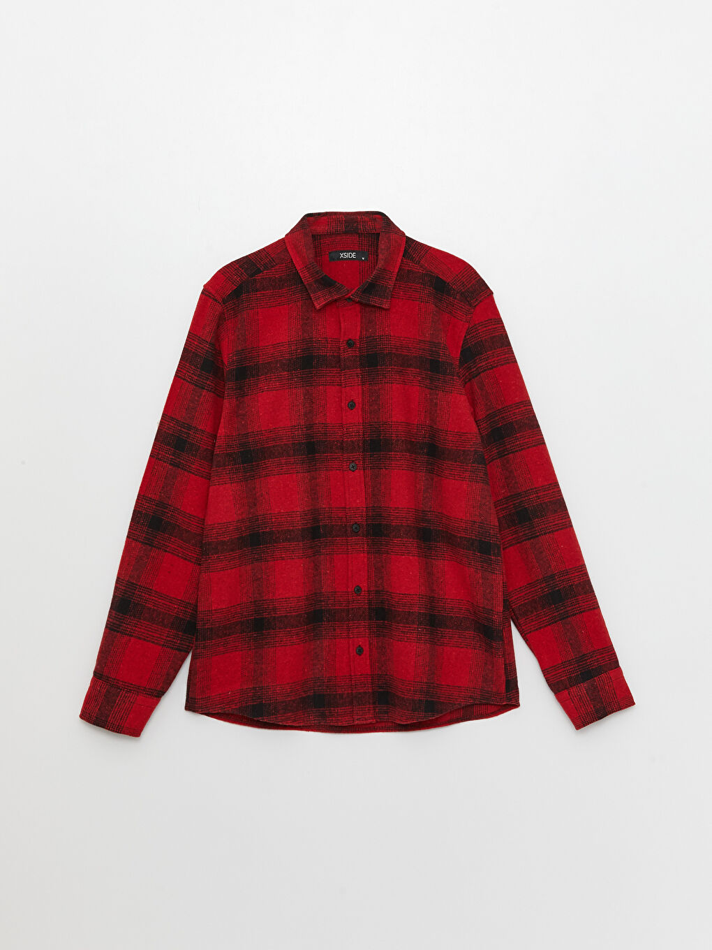 Ерлерге арналған ұзын жеңді торлы стандартты пішімді жейде-5