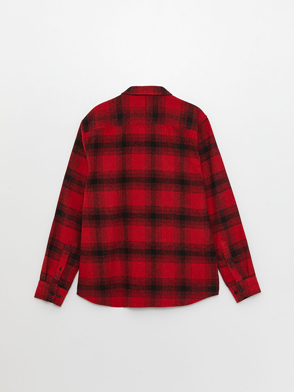 Ерлерге арналған ұзын жеңді торлы стандартты пішімді жейде-6