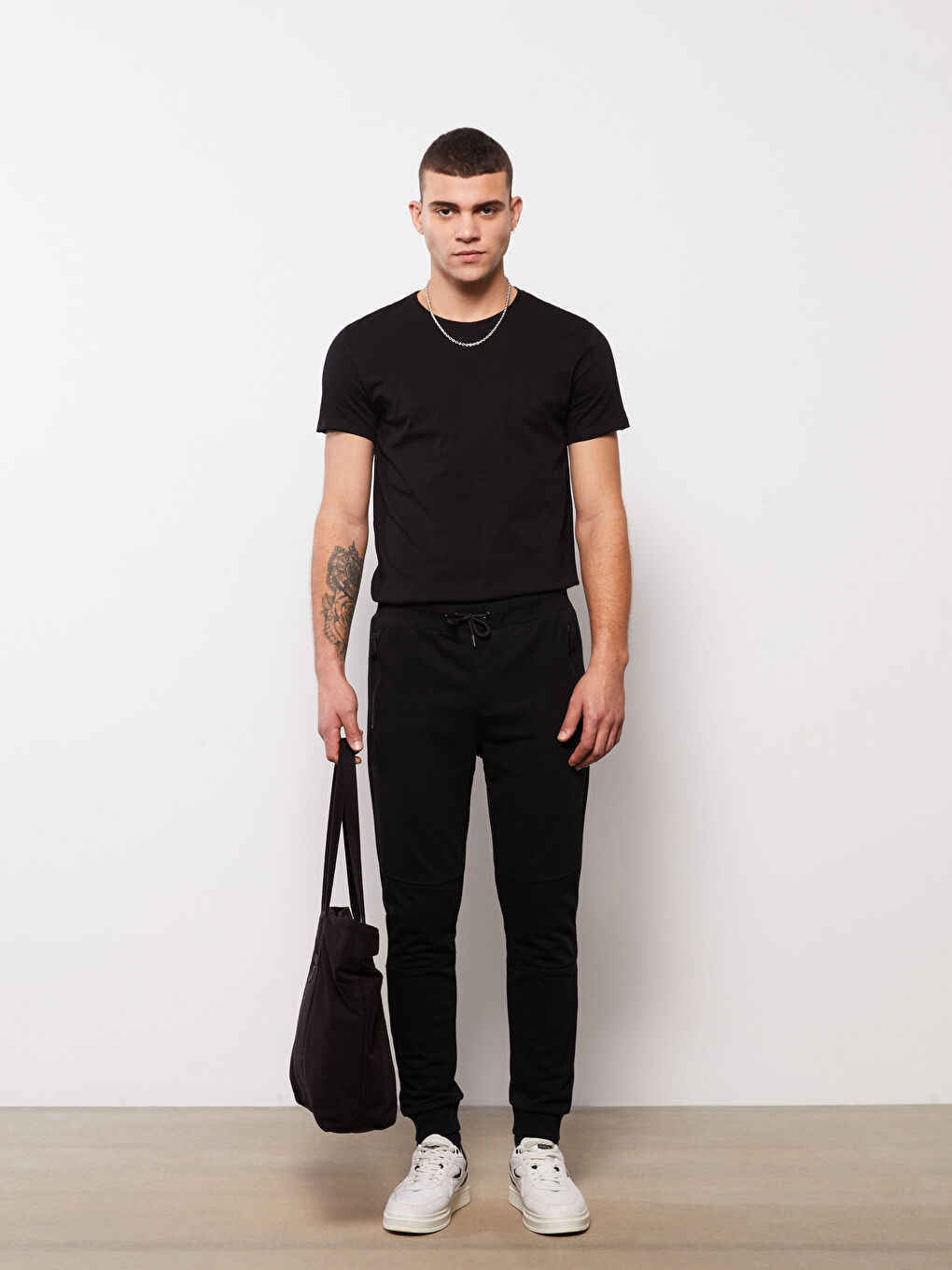 Crew Neck Short Sleeve Men's T-Shirt-1